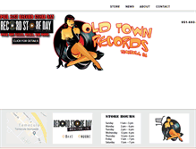 Tablet Screenshot of oldtownrecords.com